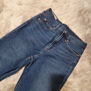 Gap Womens Cigarette Hi Rise Denim Jeans Sz 29 8R